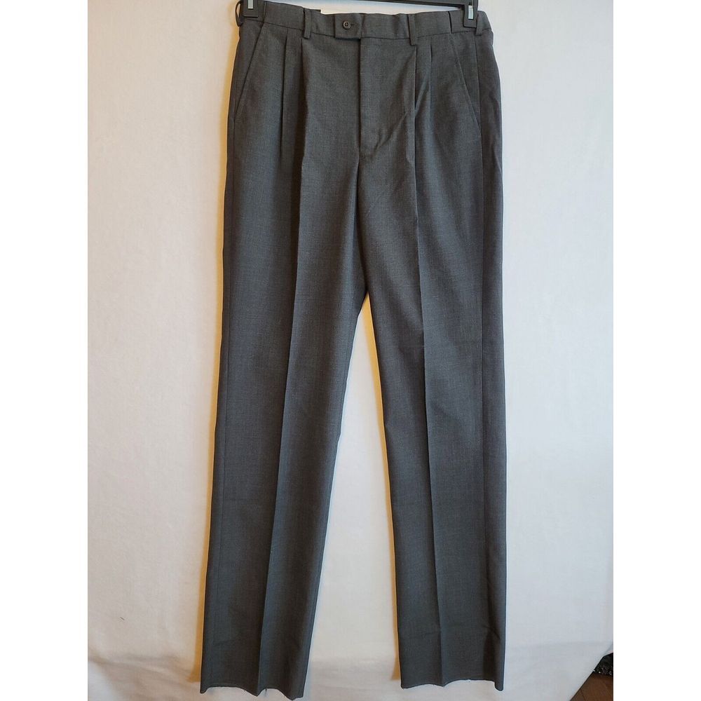 NWT GallsTR608 Tactical‎ Work Pants Pleated Dark Gray Pleated Wool/Poly Men's 34